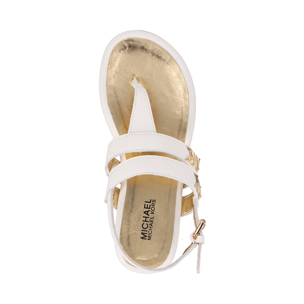 alternate view Michael Kors Sydney Merrie Sandal - Little Kid / Big Kid - WhiteALT2