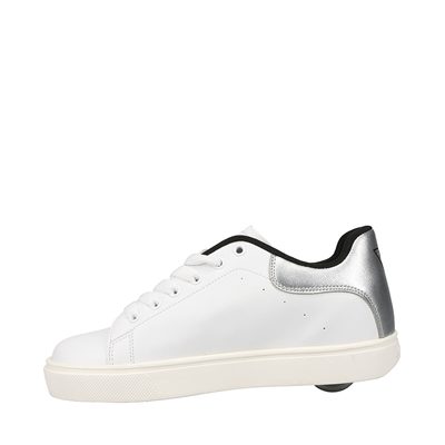 Alternate view of Mens Heelys x Guess K1ng Skate Shoe - White / Silver
