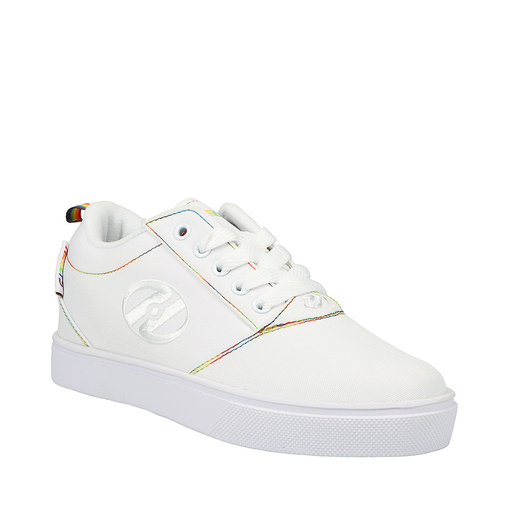 Mens Heelys Pro 20 Skate Shoe - White / Rainbow | Journeys