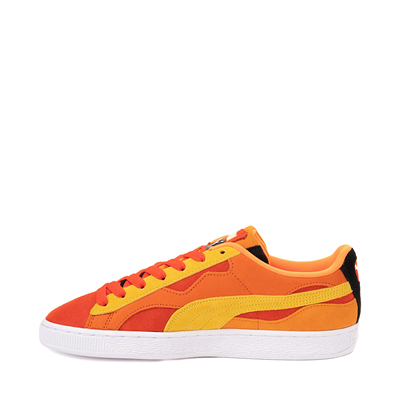 Alternate view of Mens PUMA Suede Camowave Athletic Shoe - Warm Earth / Clementine / Pele Yellow