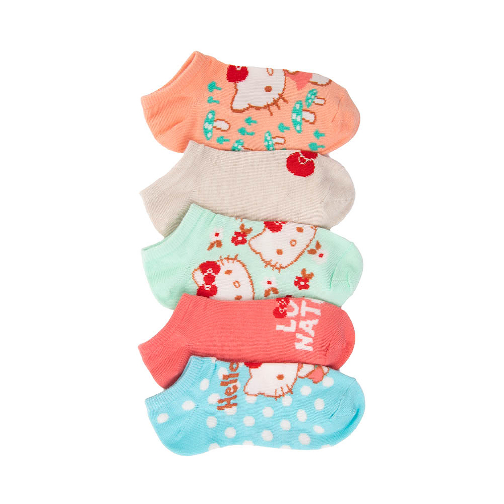 Hello Kitty&reg; Low Socks 5 Pack - Little Kid - Multicolor