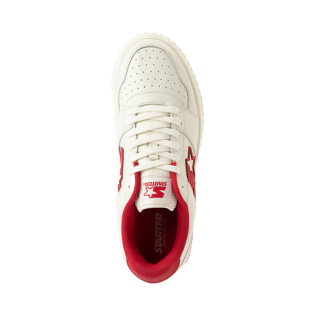 Mens Starter LFS 1 Athletic Shoe - Off White / Red | Journeys