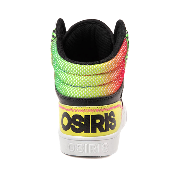 alternate view Mens Osiris Clone Skate Shoe - Black / LagunaALT4