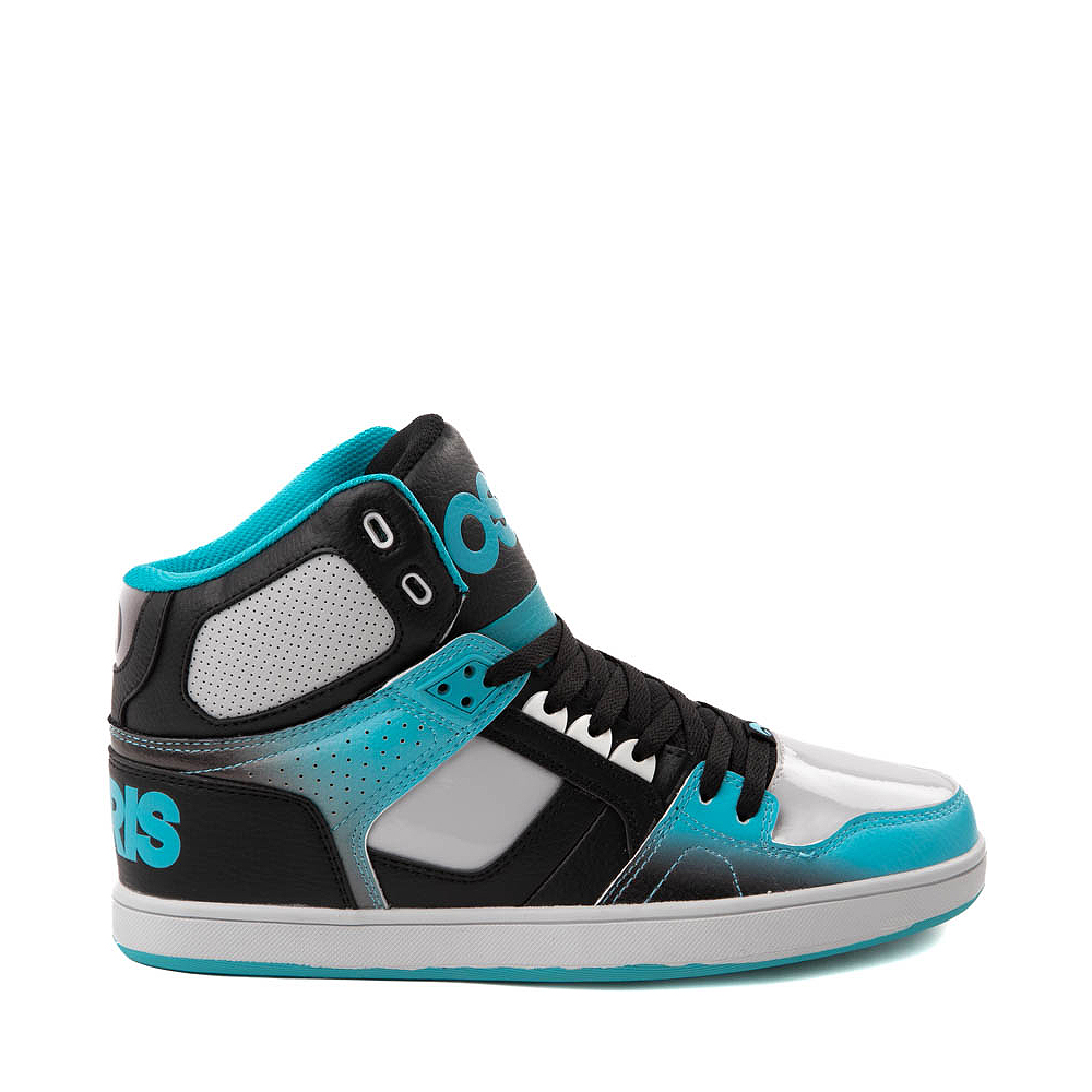 Mens Osiris NYC 83 CLK Skate Shoe - Black / Blue / Fade