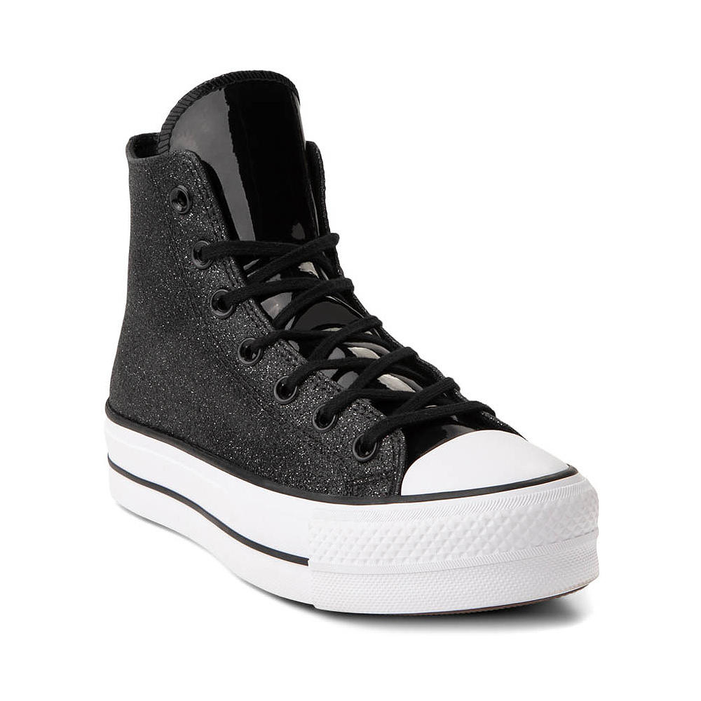 Womens Converse Chuck Taylor All Star Hi Lift Sparkle Party Sneaker ...