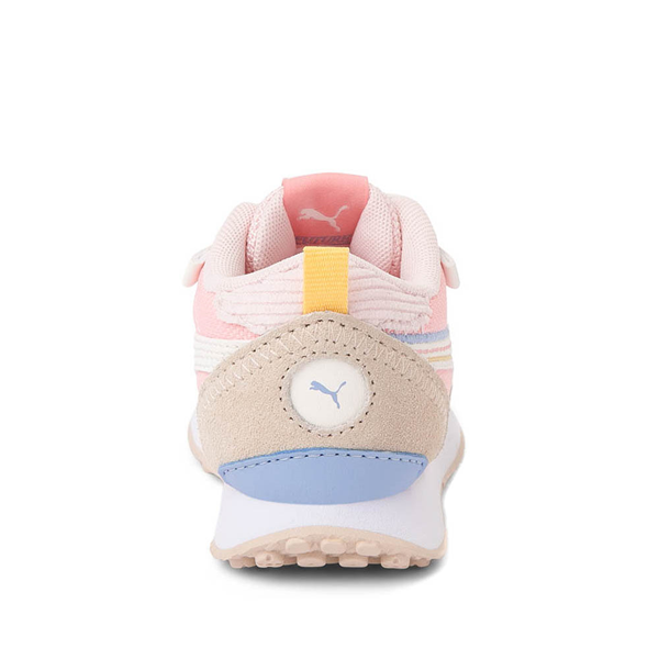 alternate view PUMA Rider FV Sweater Weather Athletic Shoe - Baby / Toddler - Warm White / MulticolorALT4