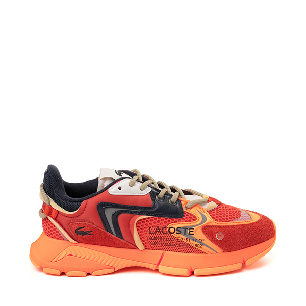 Mens Lacoste L003 Neo Athletic Shoe - Red / Orange