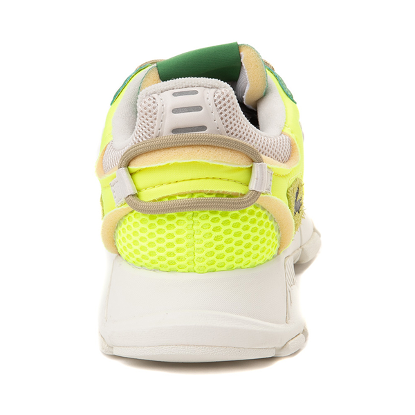 alternate view Mens Lacoste L003 Neo Athletic Shoe - Yellow / Off White / GreenALT4