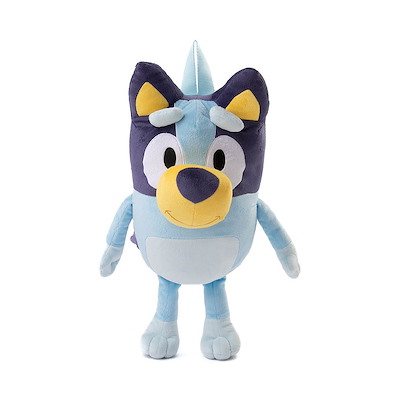 Main view of Bluey Plush Backpack - Blue