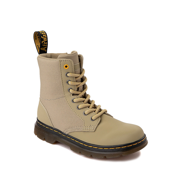 alternate view Dr. Martens Combs Boot - Little Kid / Big Kid - Pale OliveALT5