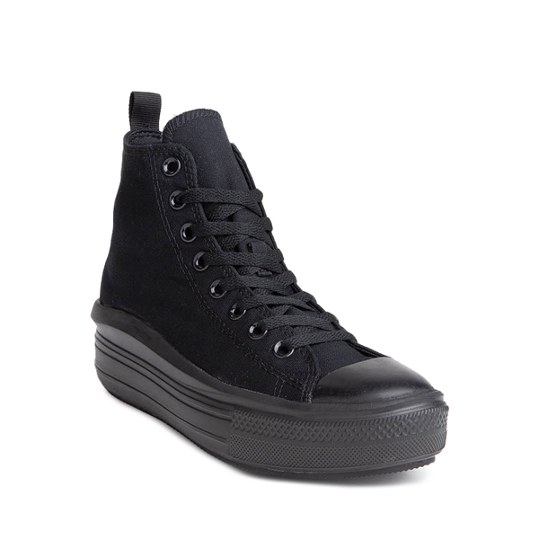 Converse Chuck Taylor All Star Platform High Leather In Black