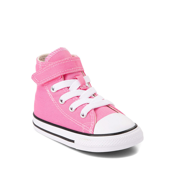 alternate view Converse Chuck Taylor All Star 1V Hi Sneaker - Baby / Toddler - Oops! PinkALT5
