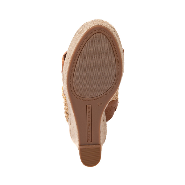 alternate view Womens Tommy Hilfiger Kalendar Wedge Sandal - TanALT3