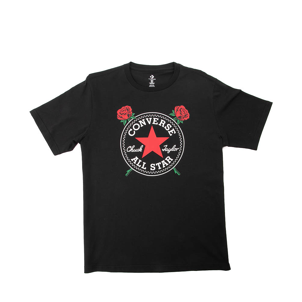 Converse Rose Chuck Patch Tee - Black | Journeys