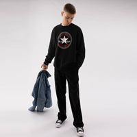Journeys Patch Go-To Sweatshirt Converse All | Black Star -