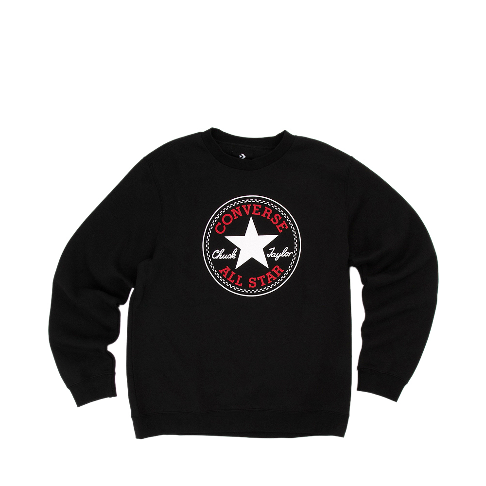 Converse Go-To All Star Patch Sweatshirt - Black | Journeys