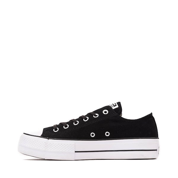 Womens Converse Chuck Taylor All Star Lift Lo Sneaker - Black
