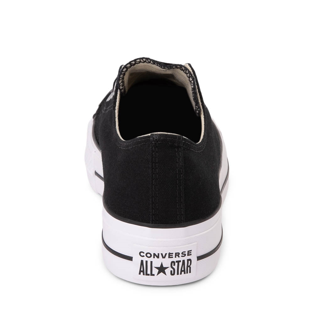 Chuck taylor all star lift low top black online