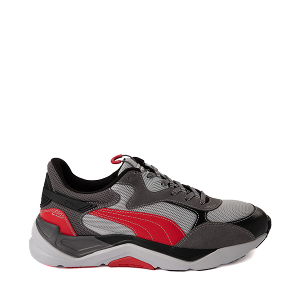 Main view of Mens PUMA Prevaze Break Athletic Shoe - Gray / Red