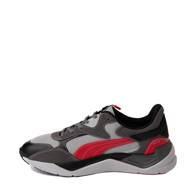 Alternate view of Mens PUMA Prevaze Break Athletic Shoe - Gray / Red