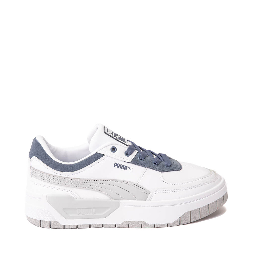 Womens PUMA Cali Dream Athletic Shoe - White / Ash Gray / Blue