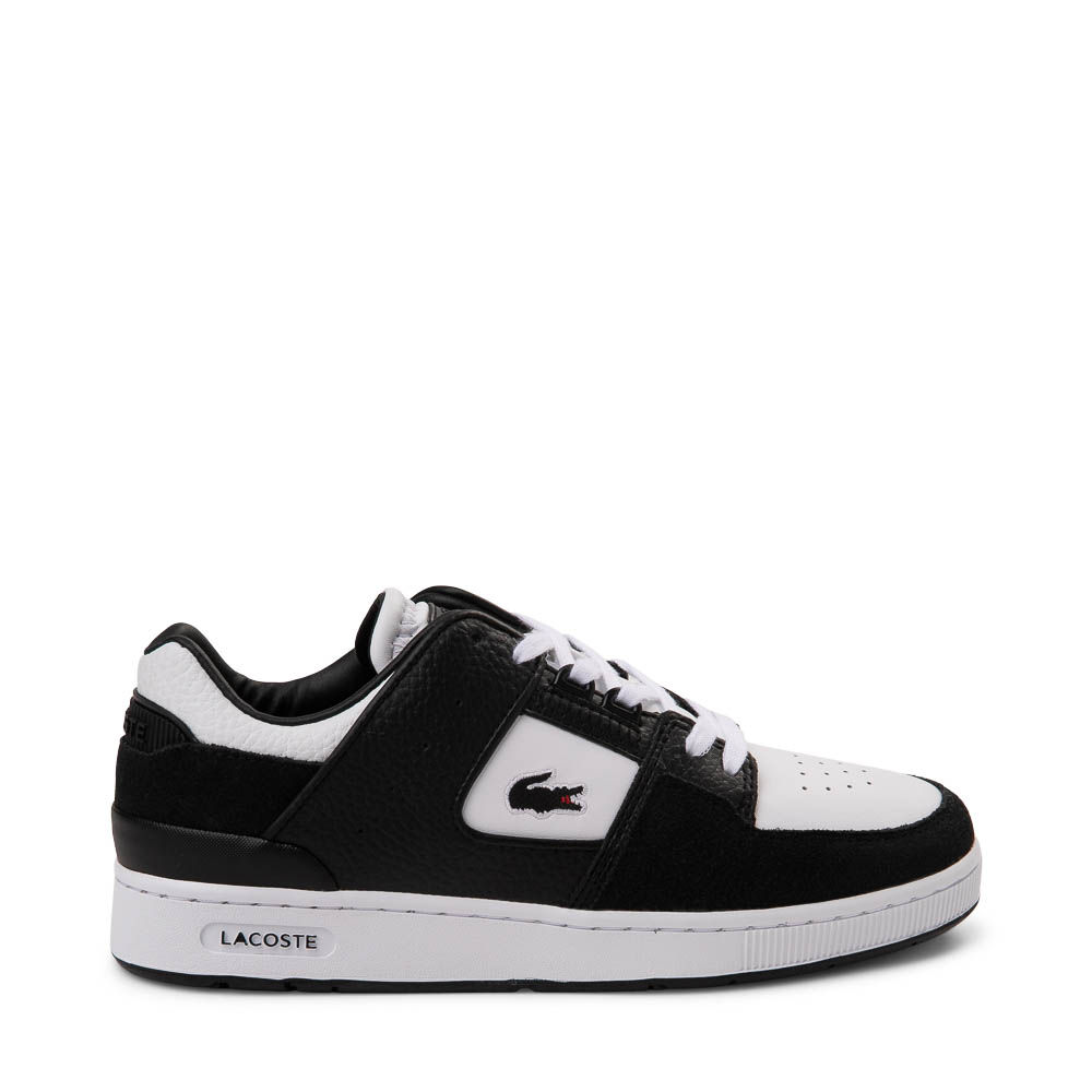 Womens Lacoste Court Cage Athletic Shoe - White / Black | Journeys