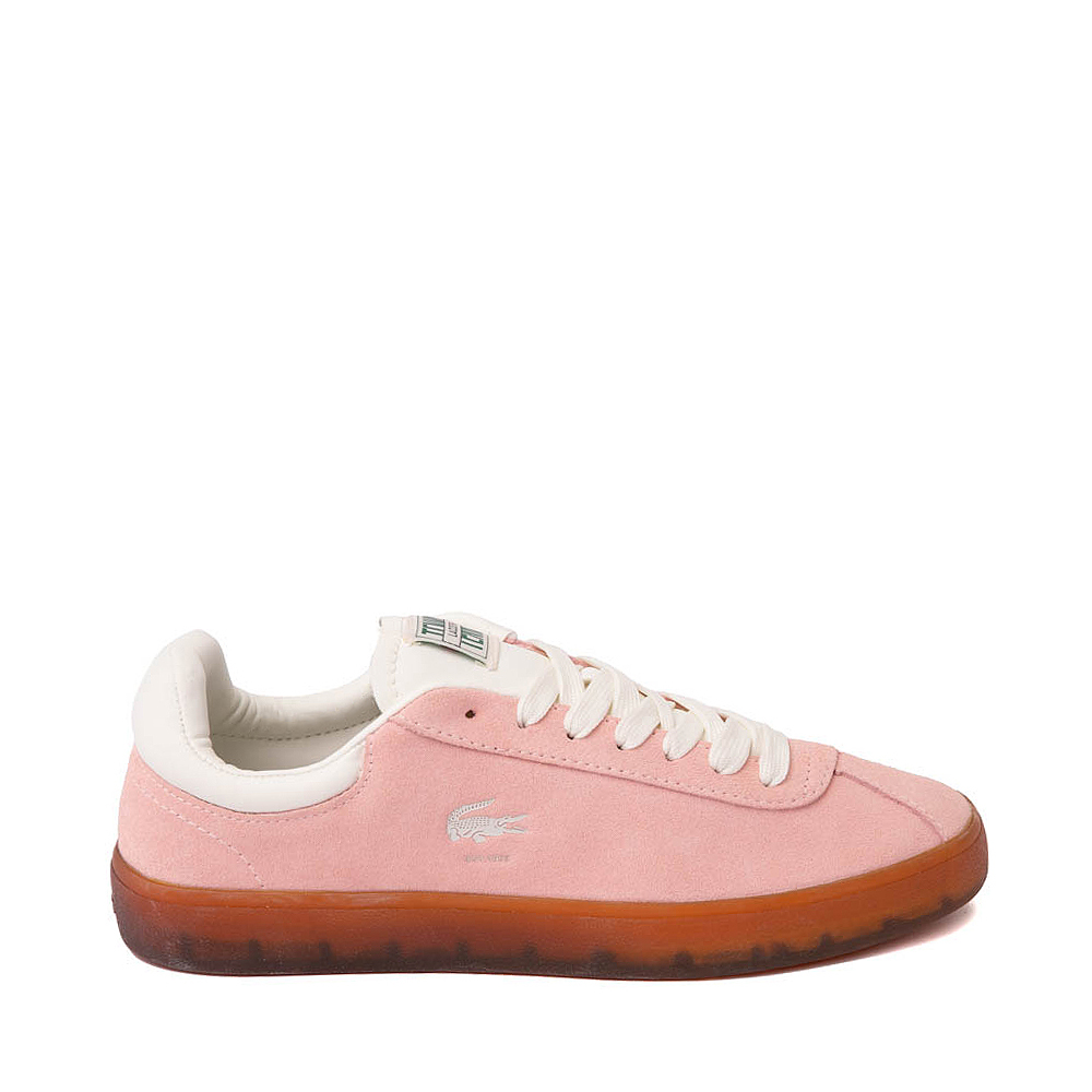 Womens Lacoste Baseshot Sneaker - Pink / Gum