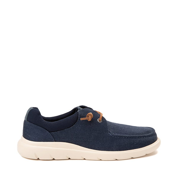 Main view of Mens Sperry Top-Sider SeaCycled&trade; Captain's Moc Hemp Slip-On Sneaker - Navy