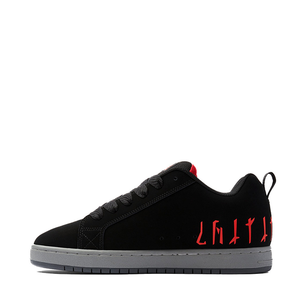 alternate view Mens DC x Star Wars™ Court Graffik Mandalorian Skate Shoe - Black / BlueALT1