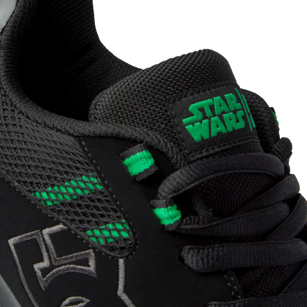 alternate view Mens DC x Star Wars™ Versatile Jedi Master Luke Skate Shoe - Black / GreenALT2B