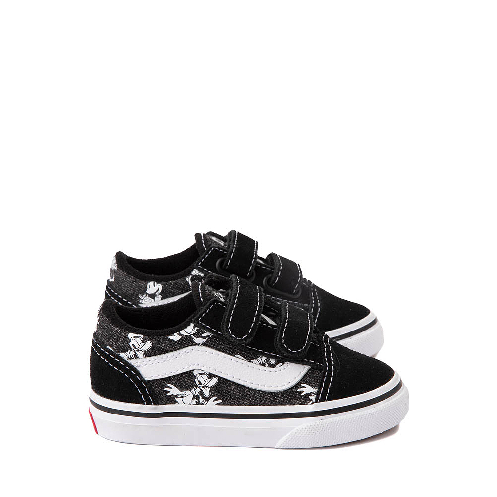 Disney x Vans Old Skool V Skate Shoe - Baby / Toddler - Family / Black ...
