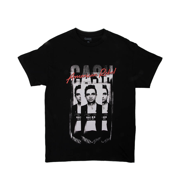 alternate view Johnny Cash Tee - BlackALT2