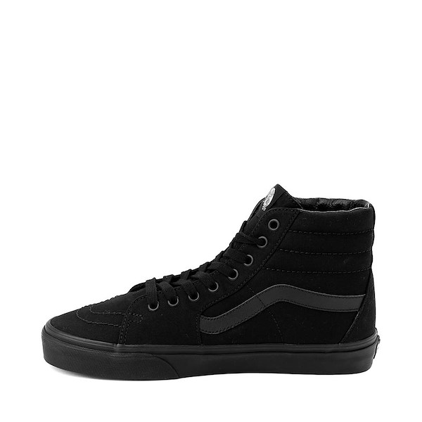 alternate view Vans Sk8-Hi Skate Shoe - Black MonochromeALT1