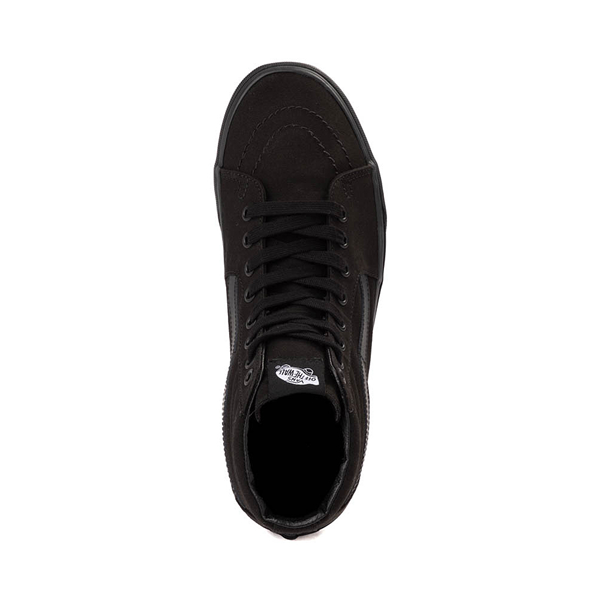 alternate view Vans Sk8-Hi Skate Shoe - Black MonochromeALT2