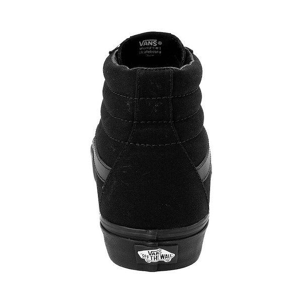 alternate view Vans Sk8-Hi Skate Shoe - Black MonochromeALT4