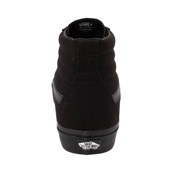 alternate view Vans Sk8-Hi Skate Shoe - Black MonochromeALT4