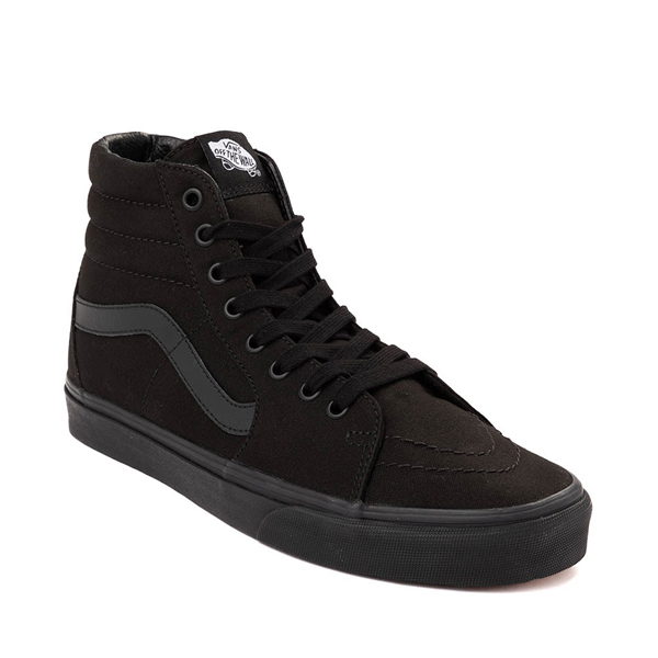 alternate view Vans Sk8-Hi Skate Shoe - Black MonochromeALT5