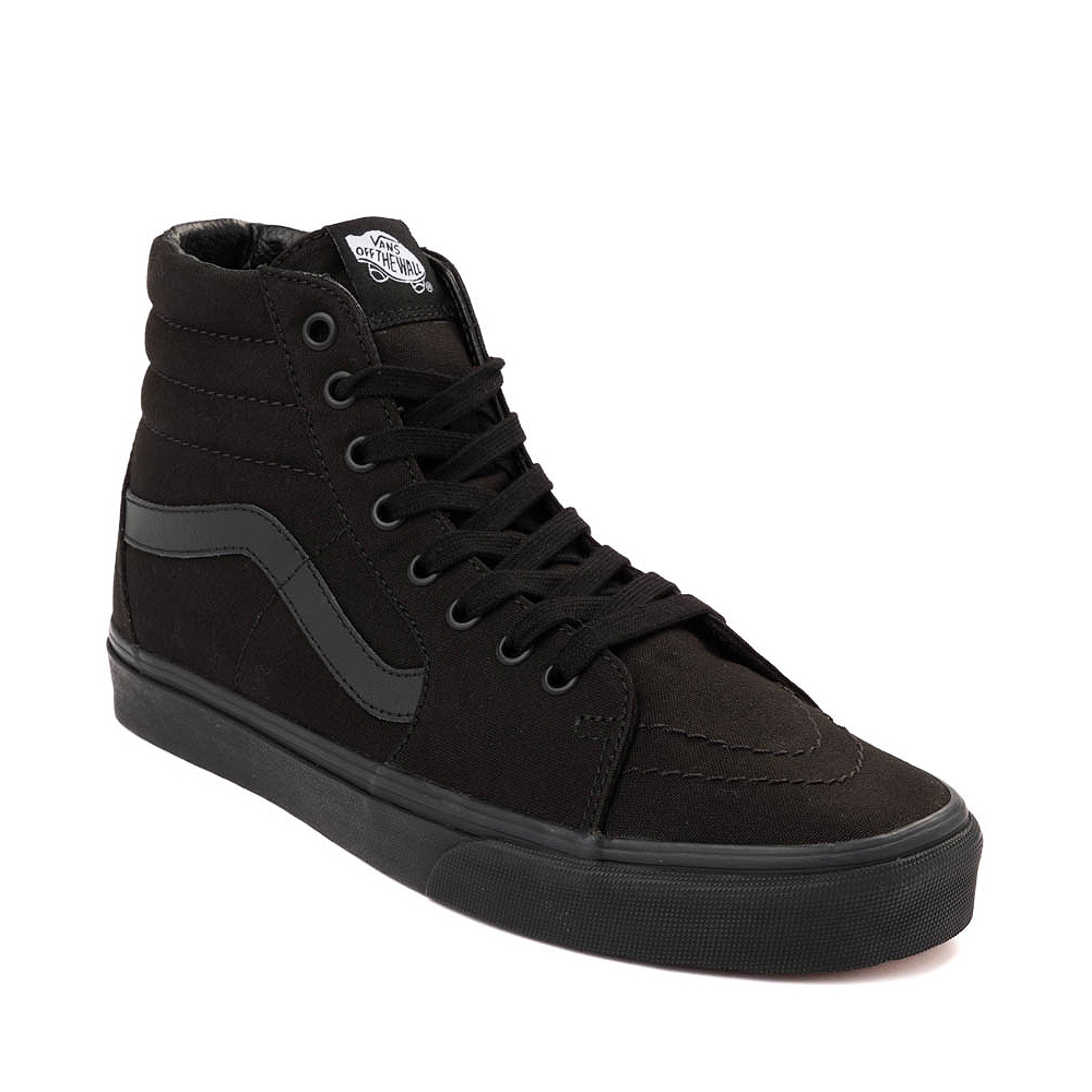 Vans Sk8-Hi Skate Shoe - Black Monochrome | Journeys