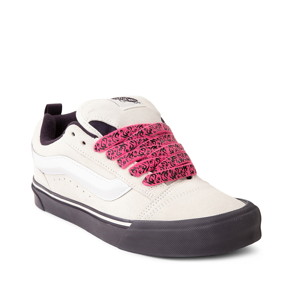 Vans Knu Skool Skate Shoe - White / Purple | Journeys