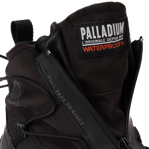 alternate view Palladium Off-Grid Hi Zip Boot - Black MonochromeALT5B