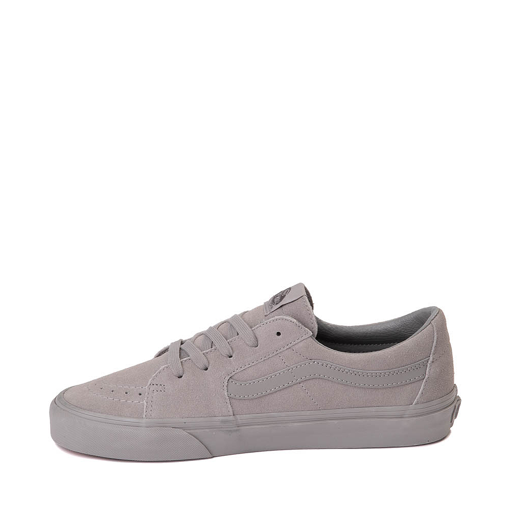 Vans Sk8 Low Skate Shoe Gray Monochrome Journeys
