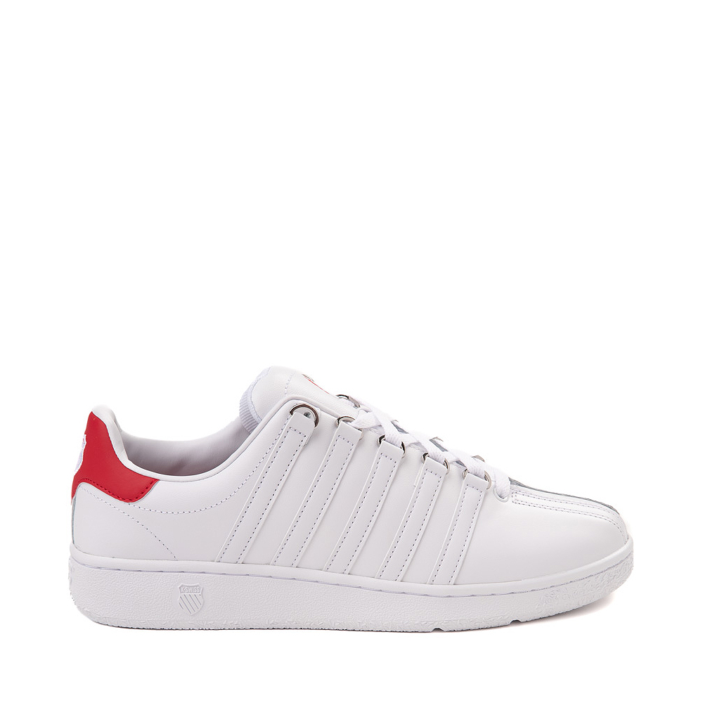 Mens K-Swiss Classic VN Athletic Shoe - White / Red