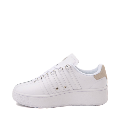 Alternate view of Womens K-Swiss Classic VN Platform Athletic Shoe - White / Champagne