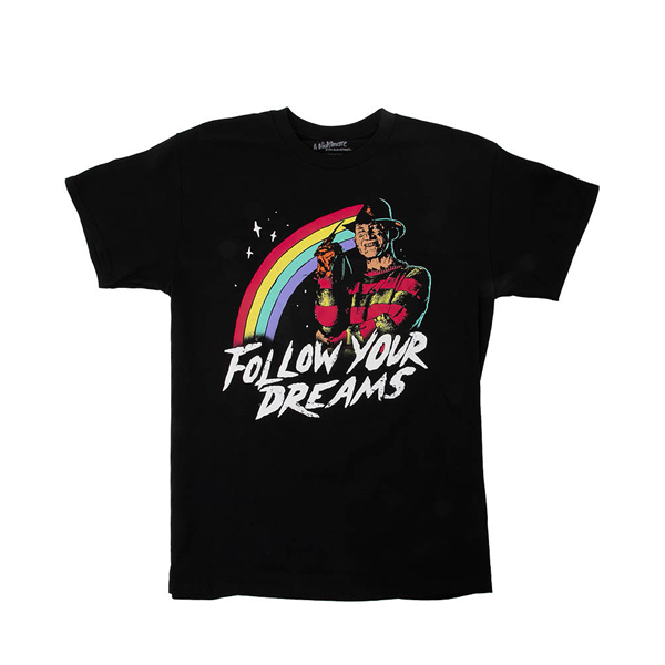 alternate view A Nightmare On Elm Street Follow Your Dreams Tee - BlackALT2