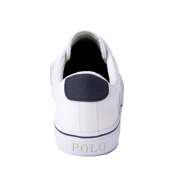 alternate view Sayer Sneaker by Polo Ralph Lauren - Big Kid - White / Navy / CitronALT4