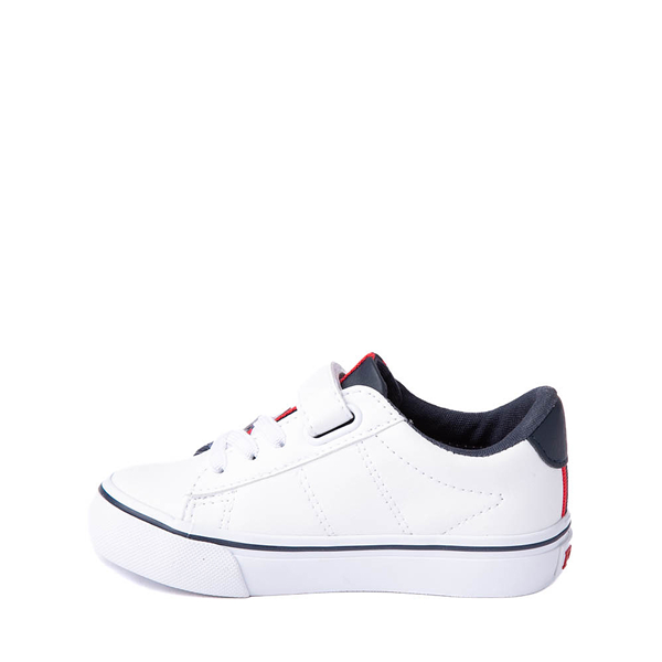 alternate view Westscott PS Sneaker by Polo Ralph Lauren - Little Kid - White / Navy / RedALT1