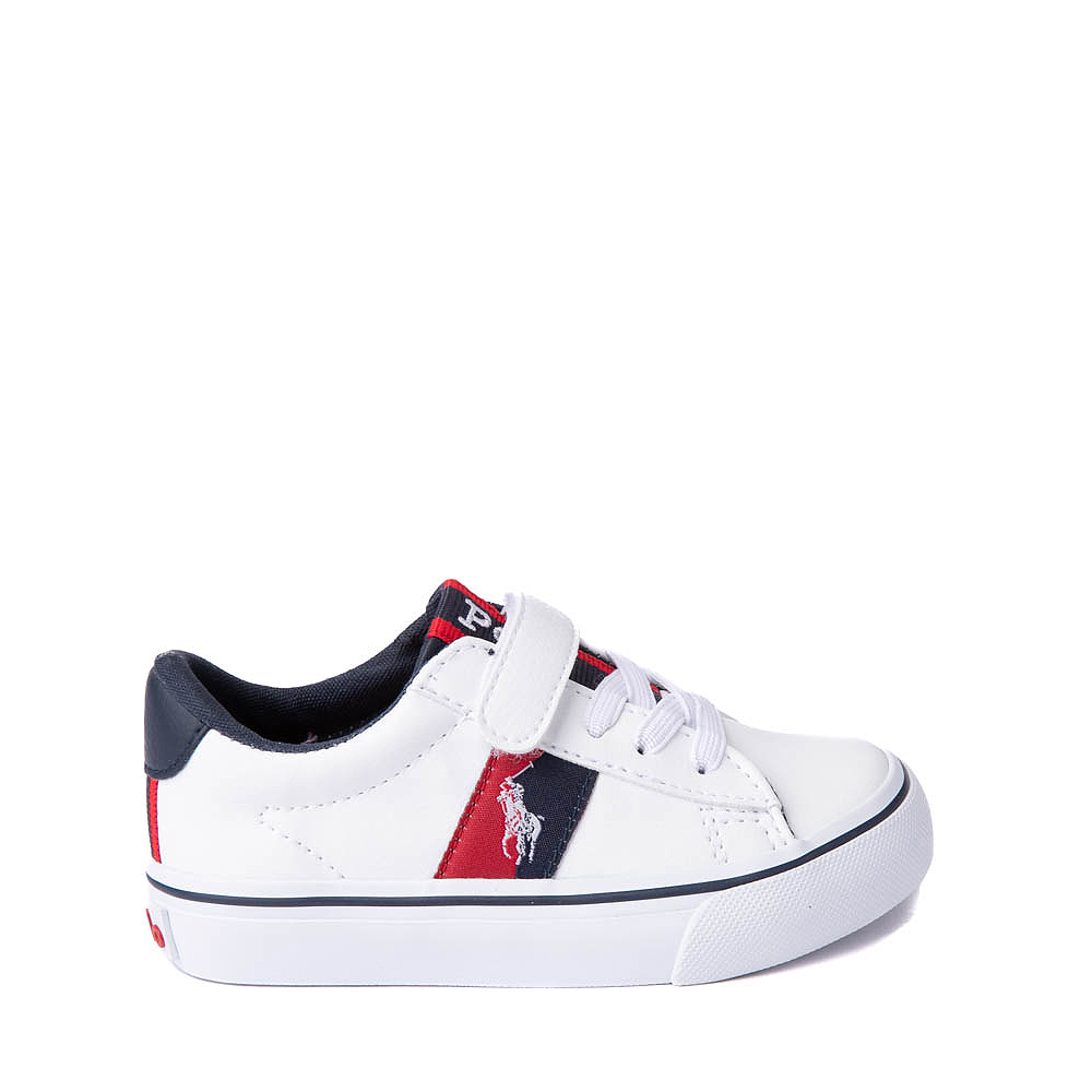 Westscott PS Sneaker by Polo Ralph Lauren - Little Kid - White / Navy / Red