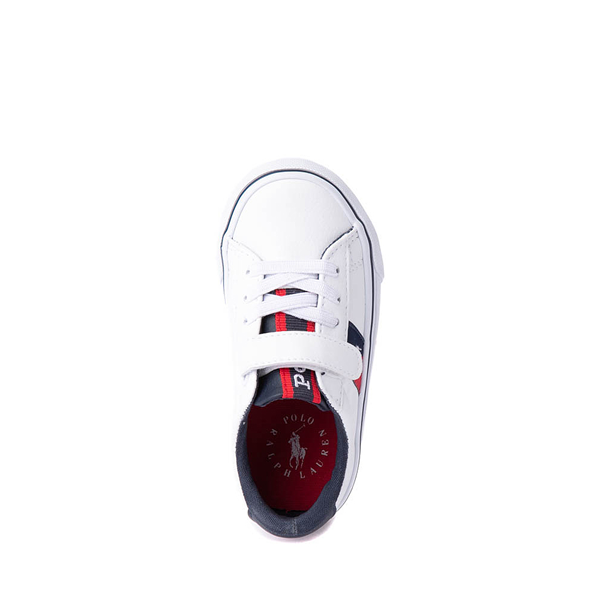 alternate view Westscott PS Sneaker by Polo Ralph Lauren - Baby / Toddler - White / Navy / RedALT2