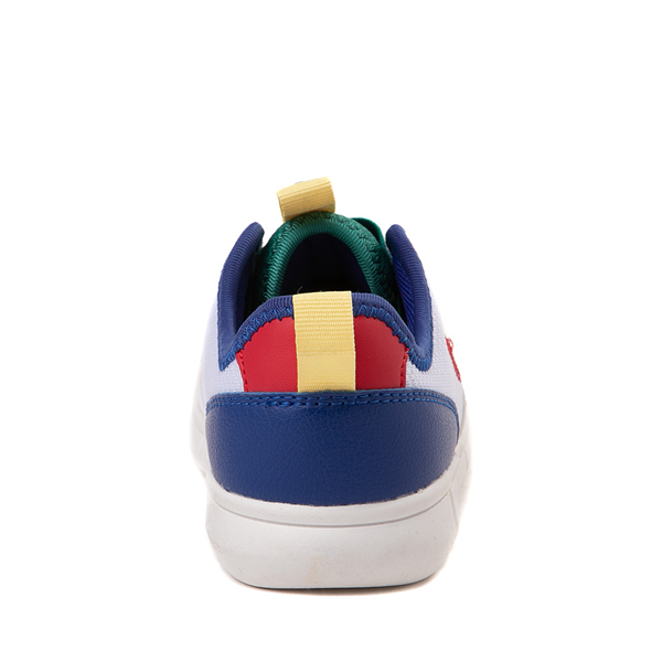 alternate view Barnes Sneaker by Polo Ralph Lauren - Baby / Toddler - White / Blue / Green / YellowALT4