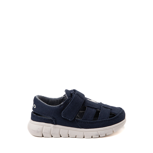 Main view of Barnes Fisherman Sandal by Polo Ralph Lauren - Toddler - Navy